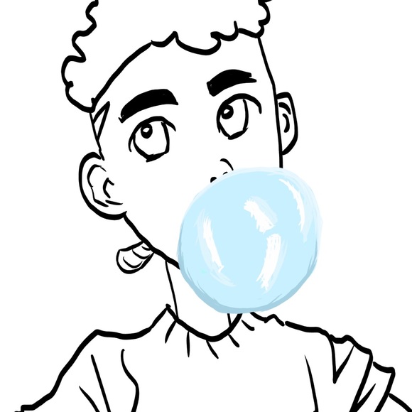 Angela & Anthony Bubble Gum Children’s Room Decor - Picture 3 of 3